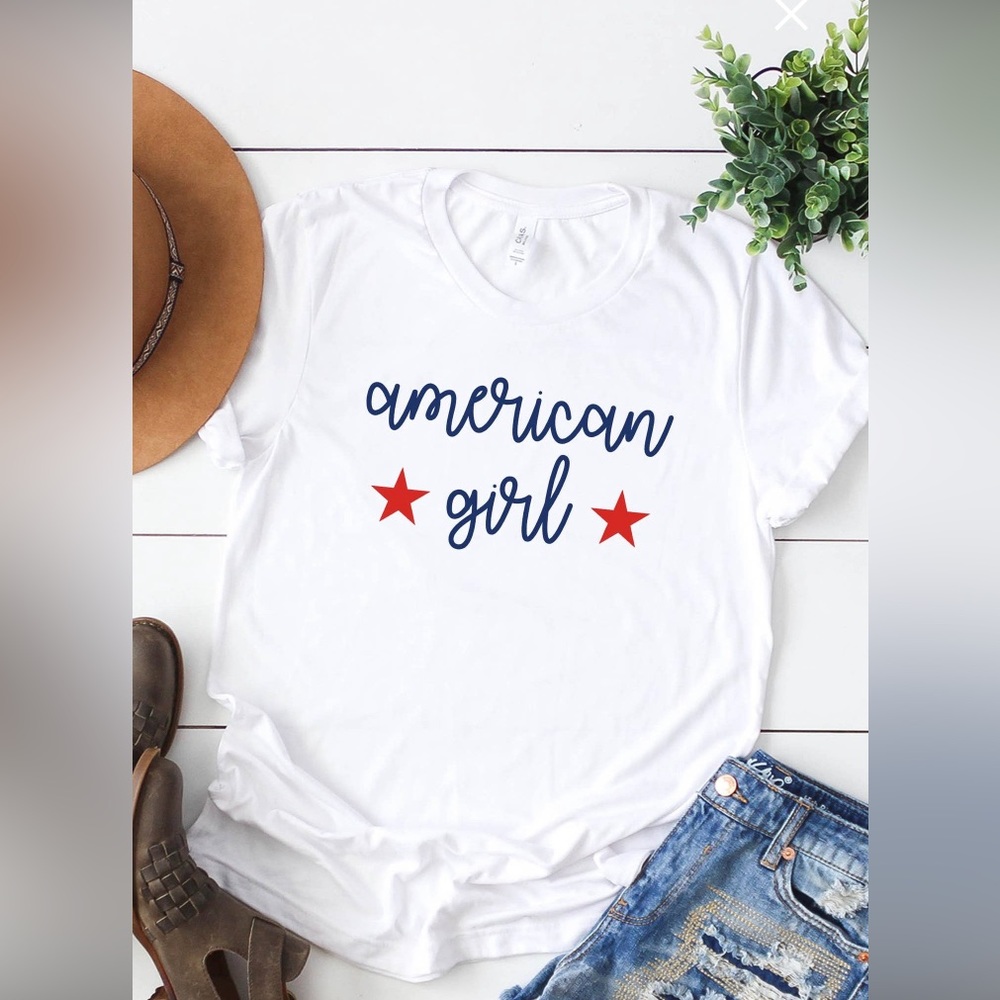 American Girl Graphic T- Shirt